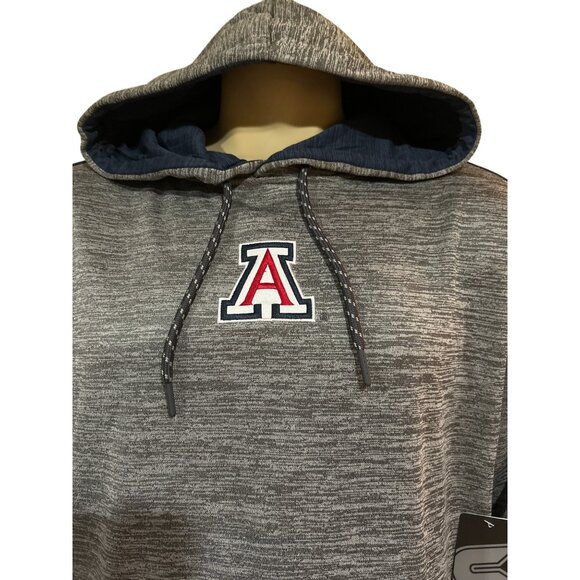 Arizona Wildcats Men’s Performance Hoodie Large New Gray - Picture 2 of 7